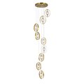 Cwi Lighting 9 Light Pendant With Brass Finish 1224P24-9-625